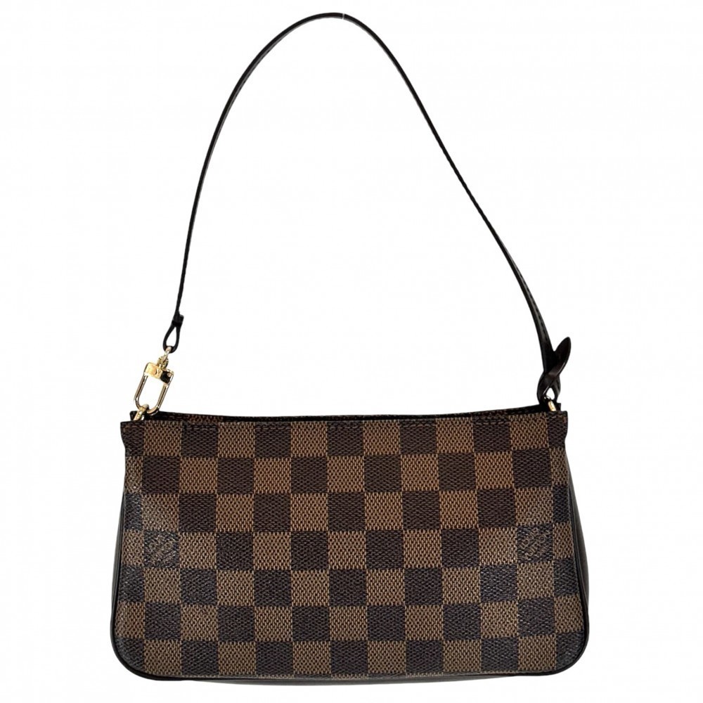 Louis Vuitton Handbag Damier Navona Accessory Pouch Mini Small Bag Brown